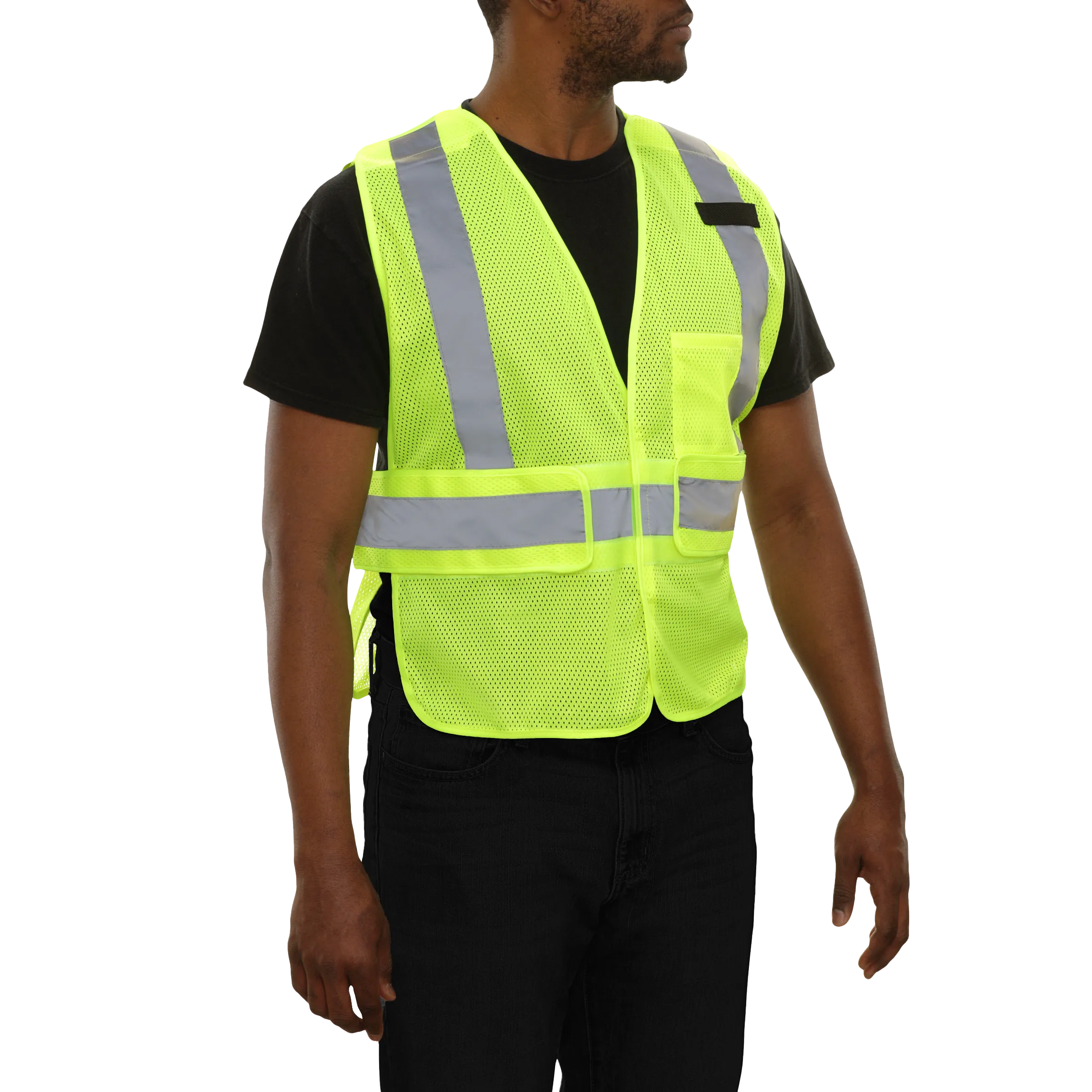 572ETLM 3PT Breakaway Lightweight Poly Mesh Vest