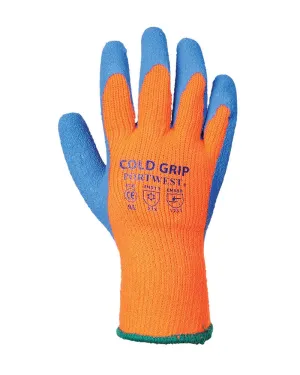 (6/Case) Portwest Orange Cold Grip Glove