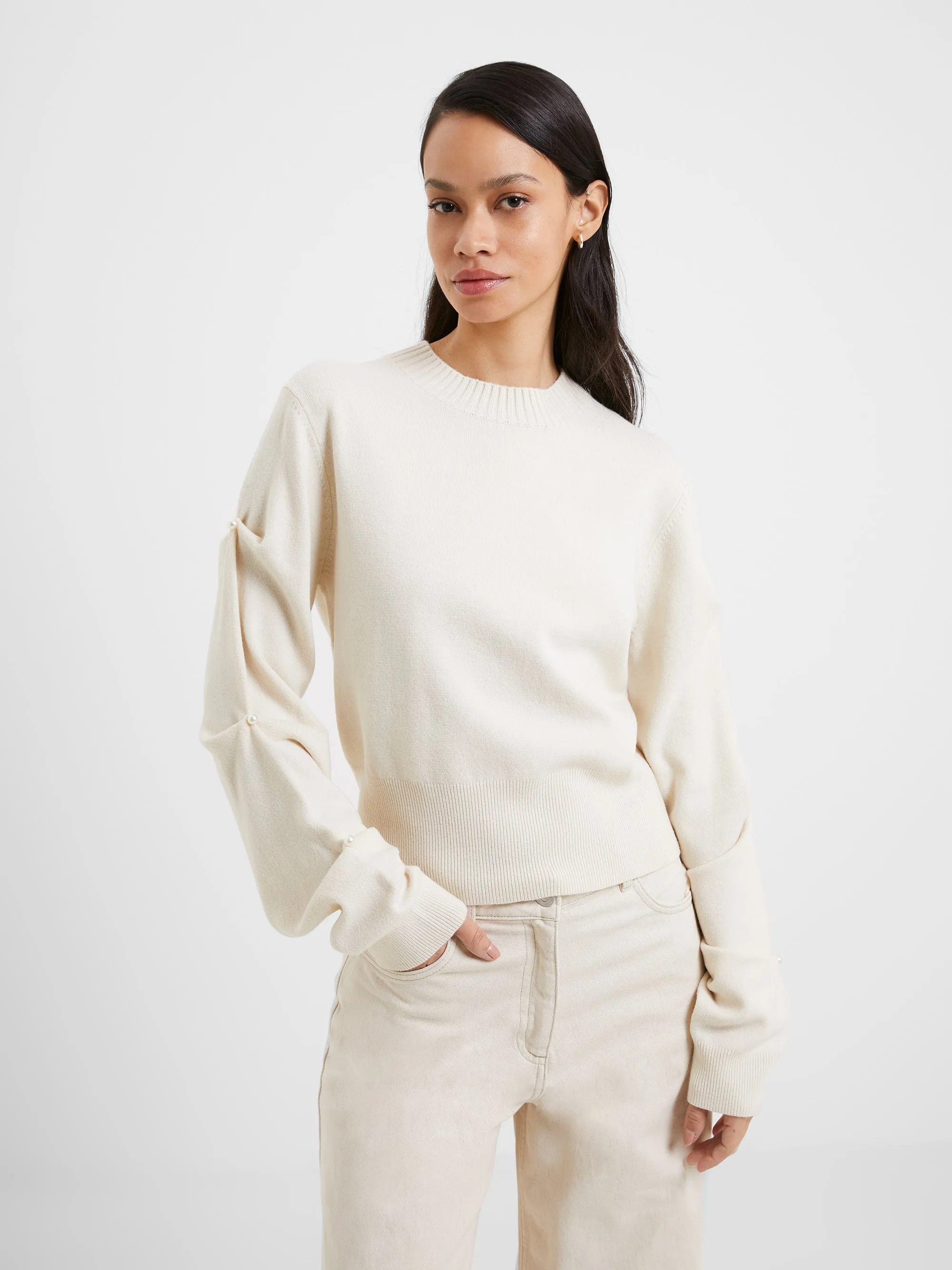 Babysoft Pearl Sleeve Jumper