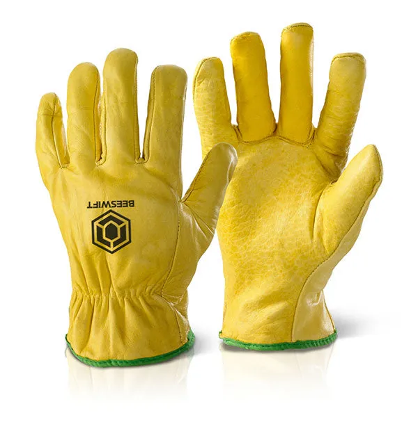 Beeswift Quality Lined Drivers Gloves - {ALL COLOURS / SIZES}