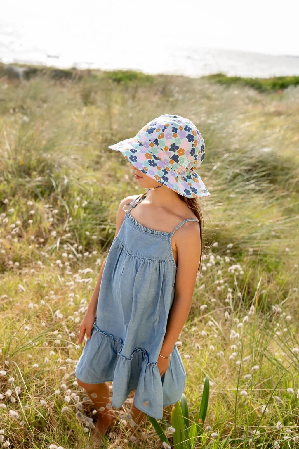 Blooms Wide Brim Sunhat