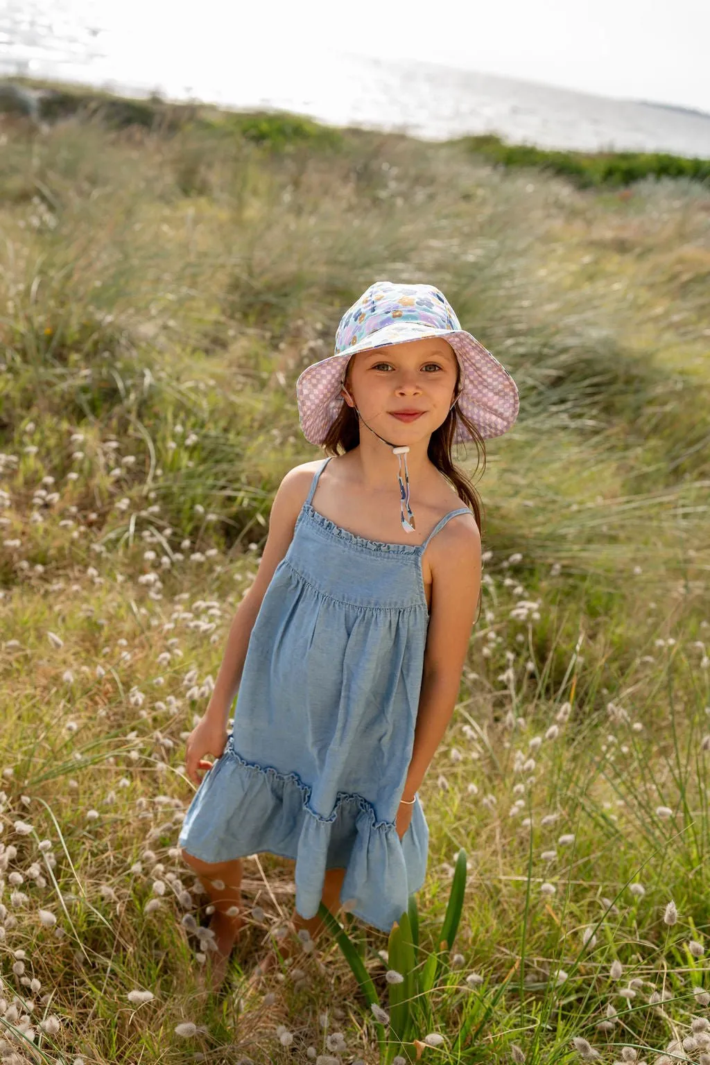 Blooms Wide Brim Sunhat