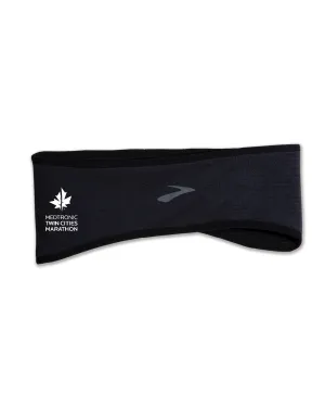 Brooks TCM Notch Thermal Headband - Black