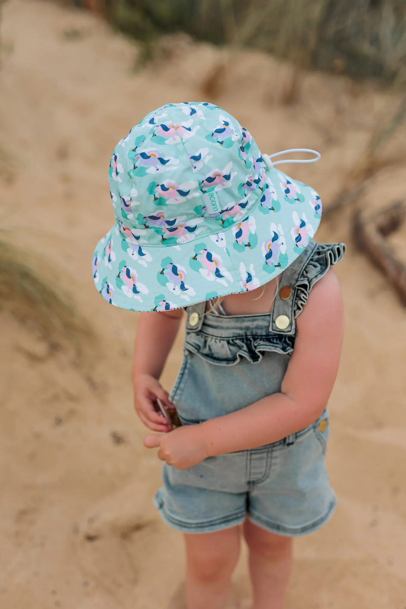 Dancing Unicorn Wide Brim Sunhat