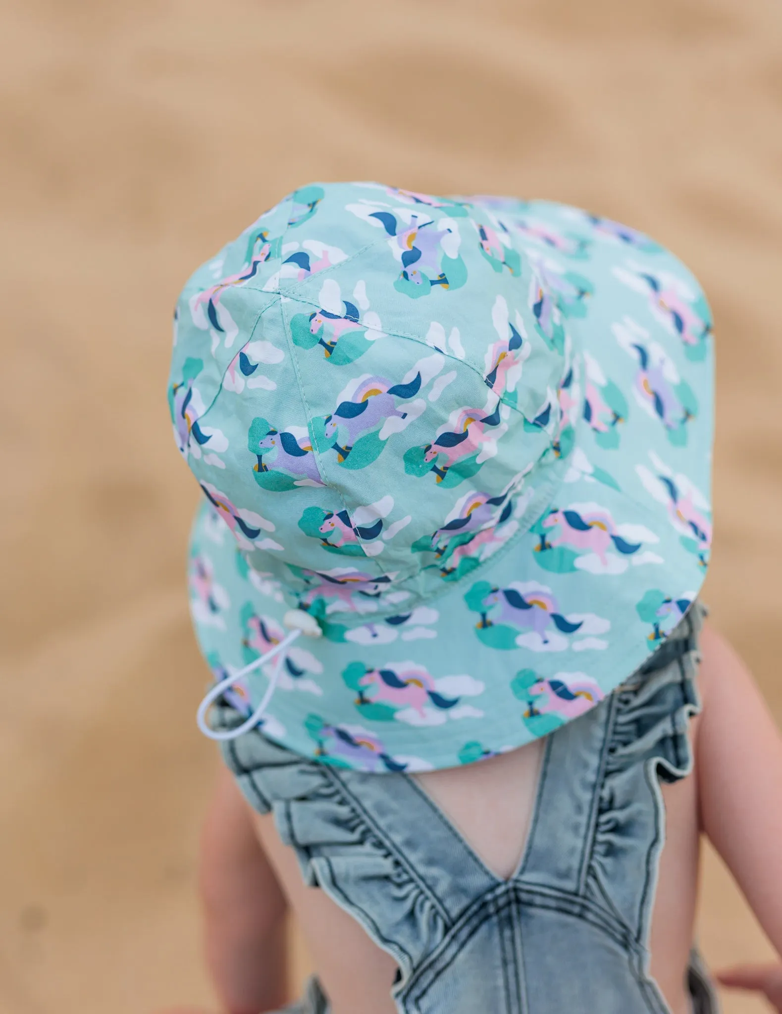 Dancing Unicorn Wide Brim Sunhat