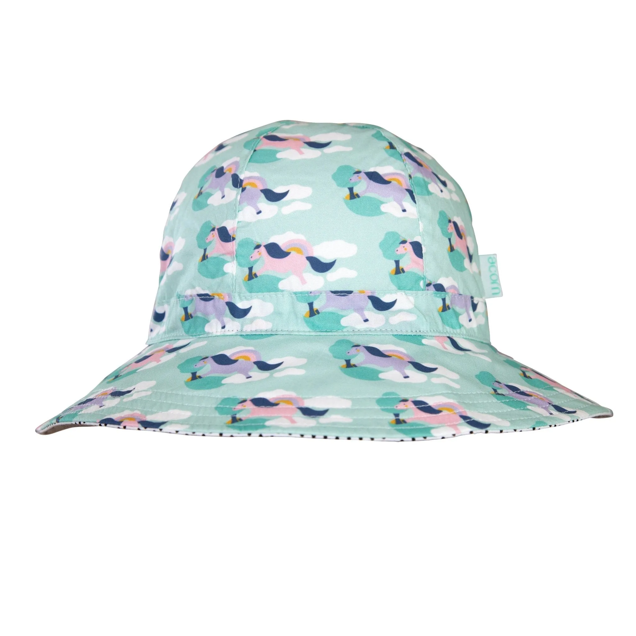 Dancing Unicorn Wide Brim Sunhat