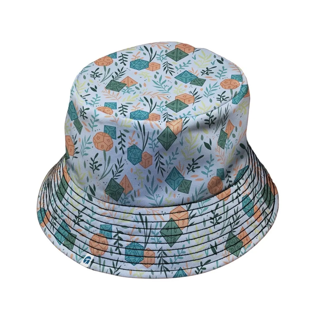 Dnd Dice Plants Bucket Hat