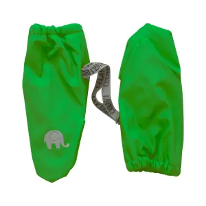 Fleece Lined Waterproof Over Mittens: Green