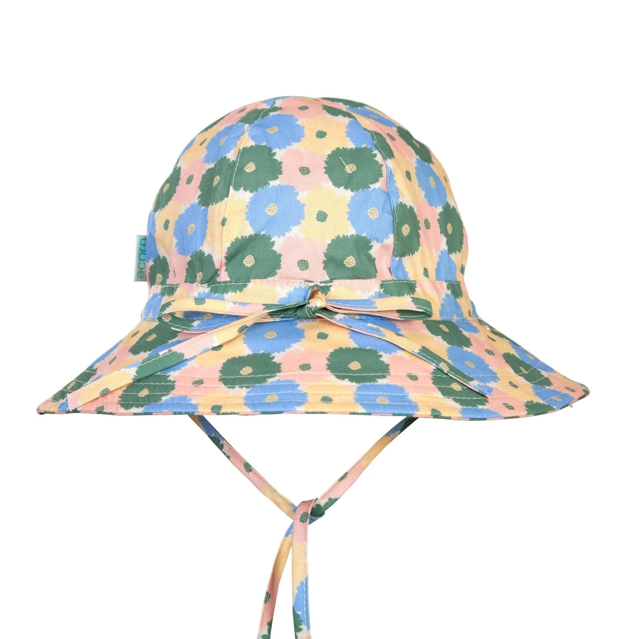 Full Bloom Wide Brim Reversible Sunhat