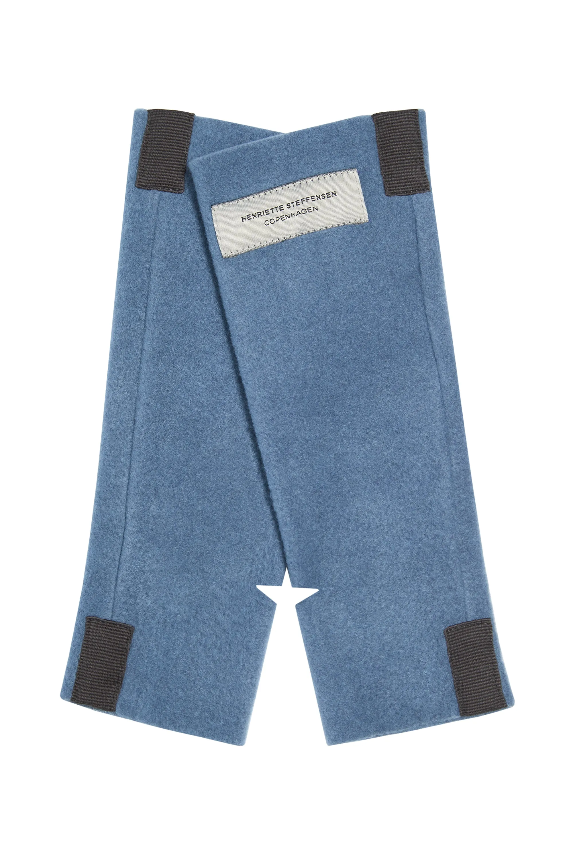 Henriette Steffensen Dusty Blue Wrist Warmers