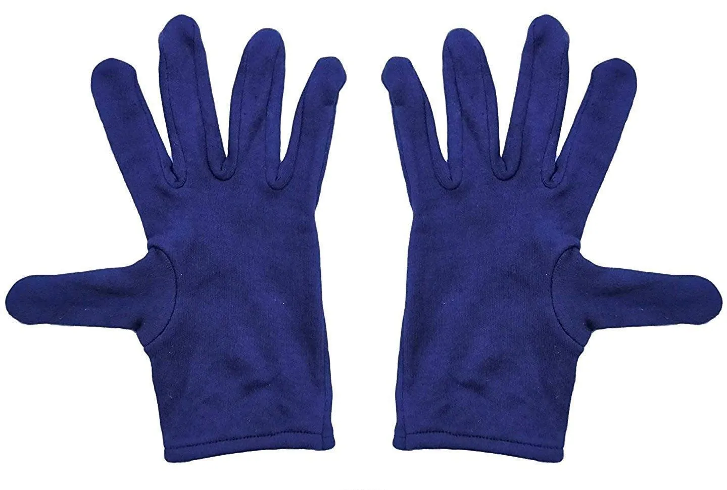 Kuber Industries Men's & Women's Cotton Hand Summer Gloves for Protection from Sun Burn/Heat/Pollution (Pack Of-3 Pairs, Blue)-MASK46459