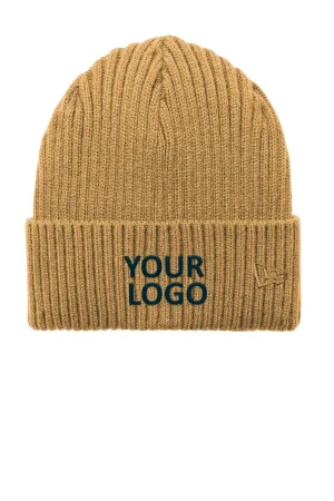 New Era Core Classic Cuff Beanies, Light Bronze