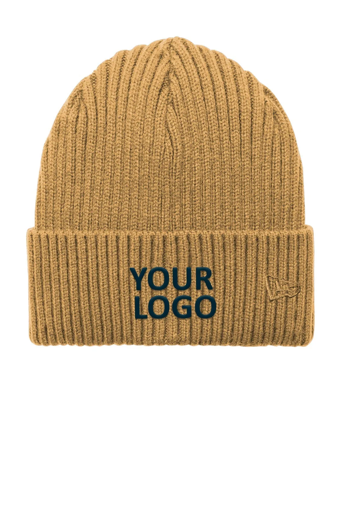 New Era Core Classic Cuff Beanies, Light Bronze