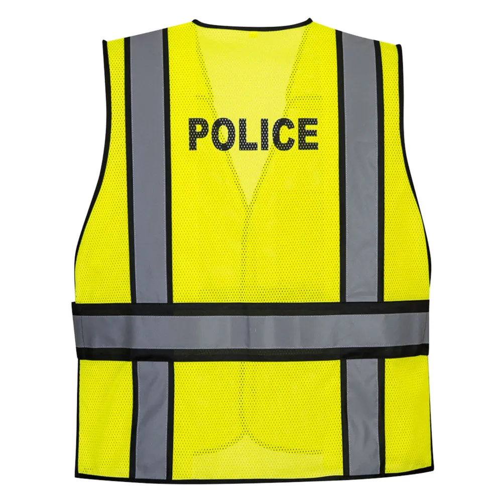 PORTWEST® Police High Visibility Public Safety Vest - ANSI Class 2 - US387