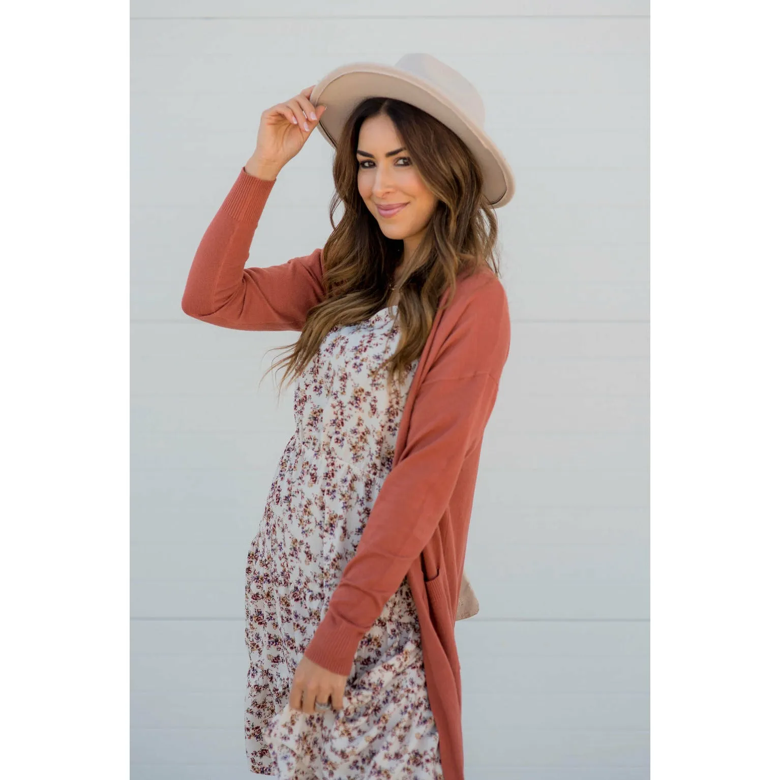 So Soft Tunic Cardigan