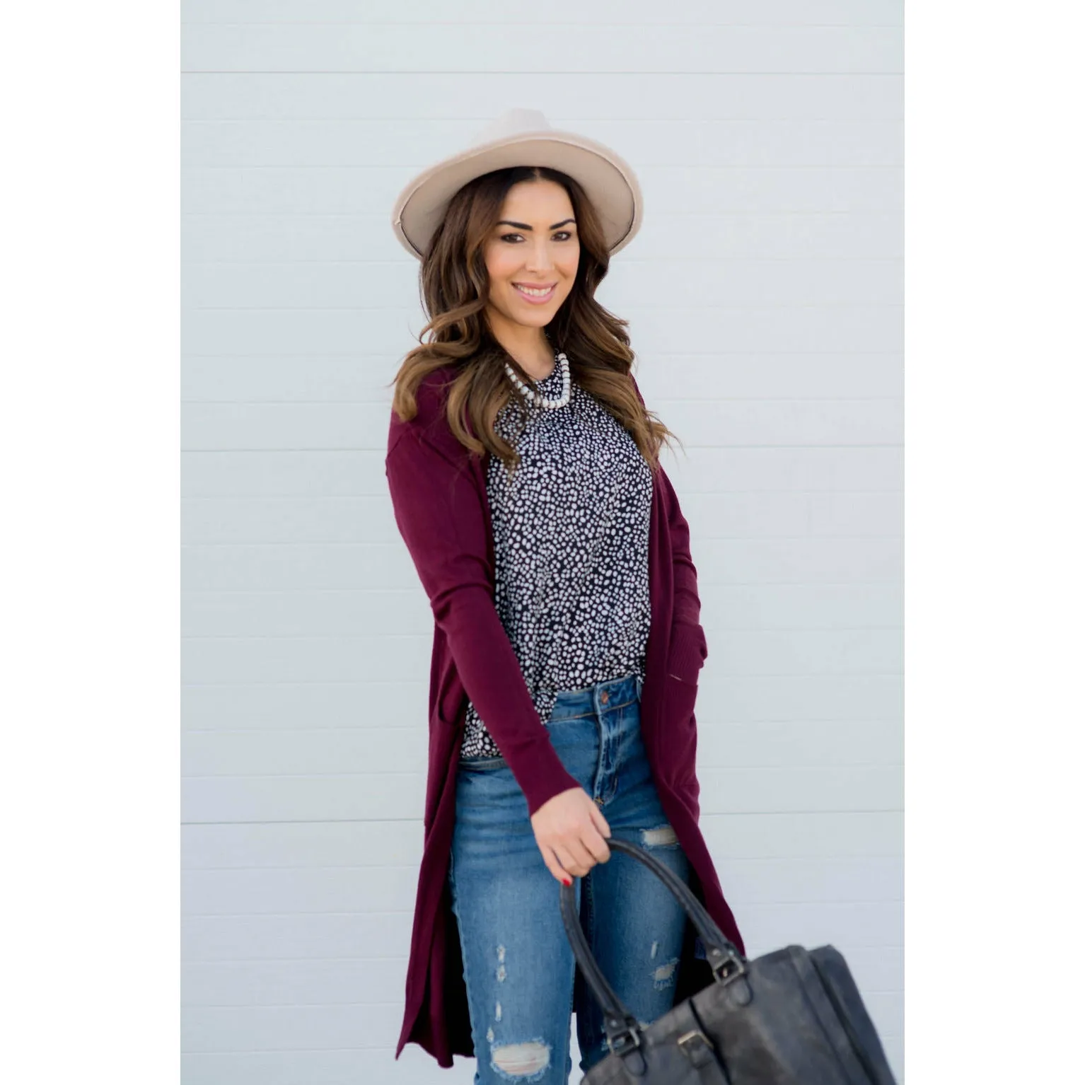 So Soft Tunic Cardigan