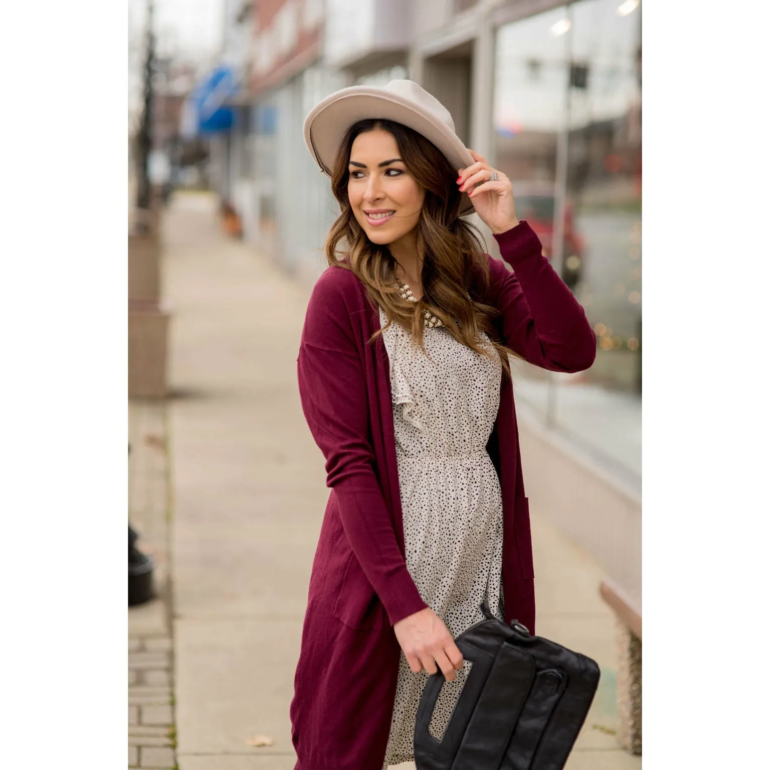 So Soft Tunic Cardigan