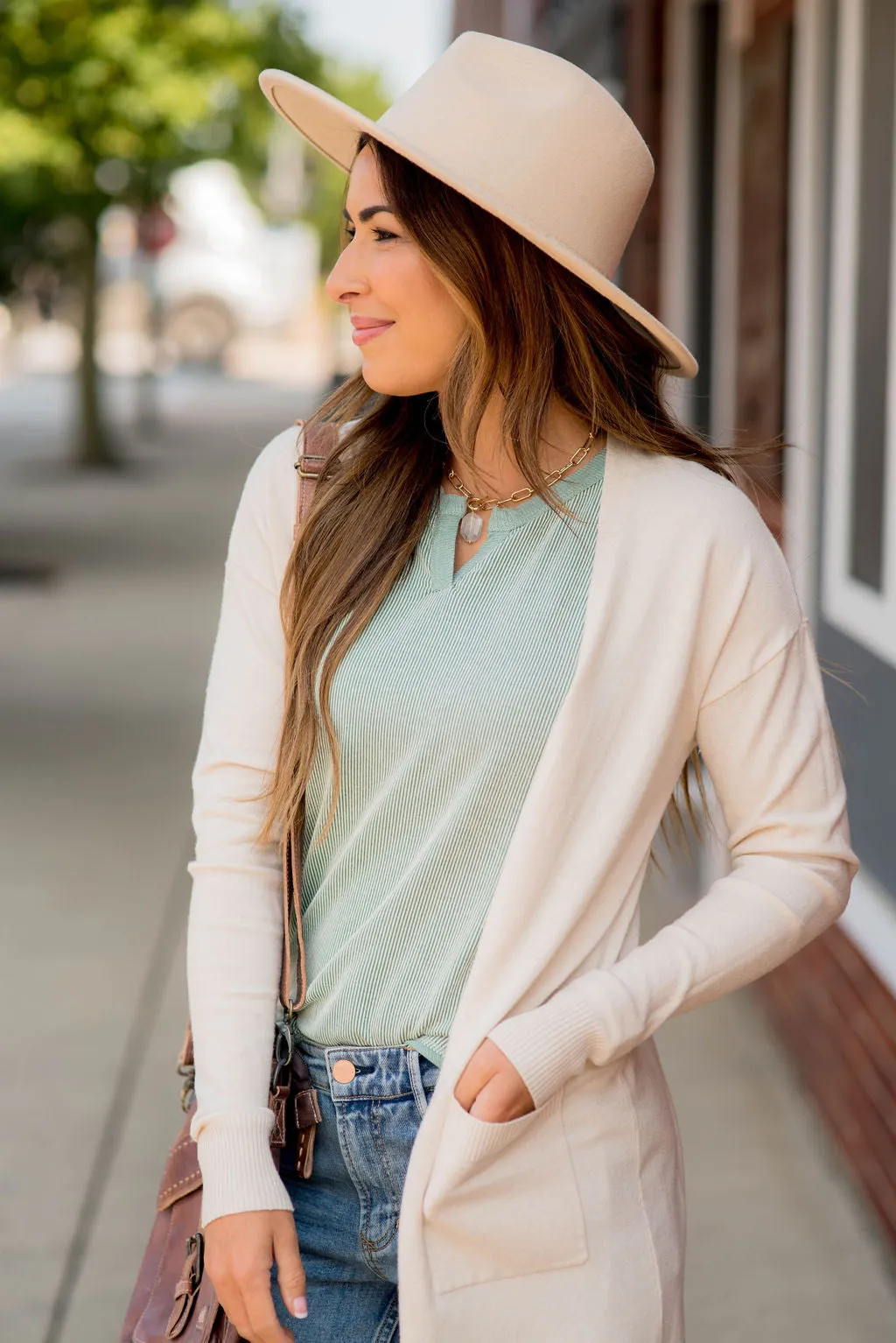 So Soft Tunic Cardigan