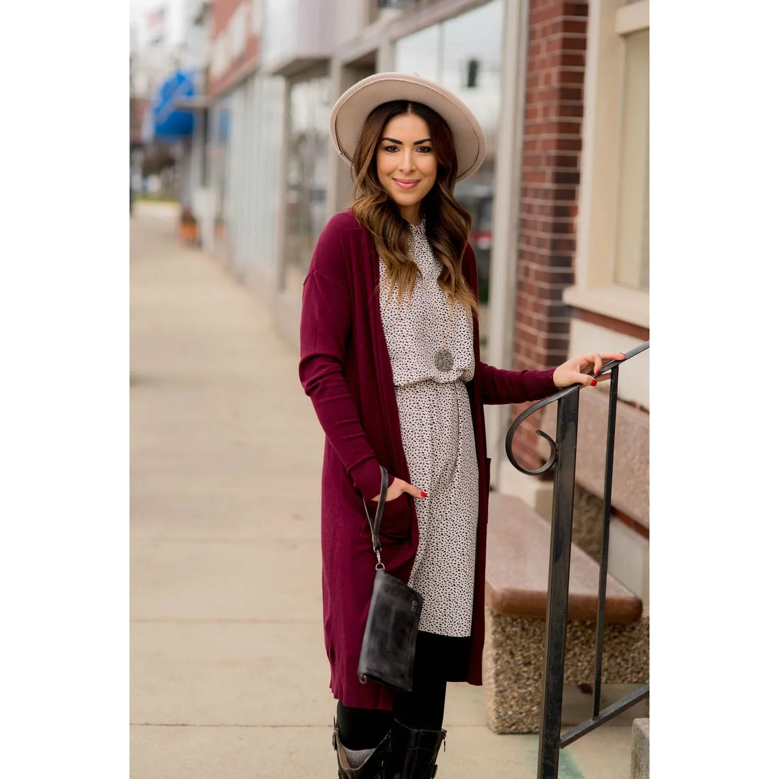 So Soft Tunic Cardigan