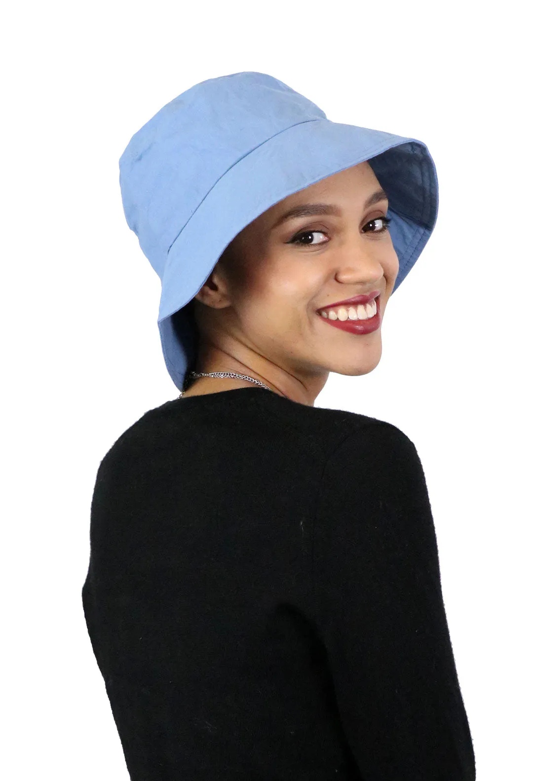 Sunnyside 100% Cotton Summer Hat for Women Chemo Headwear 50  UPF