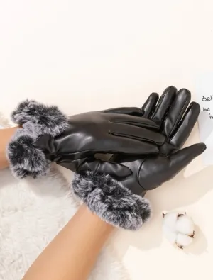 Teddy Lined Gloves