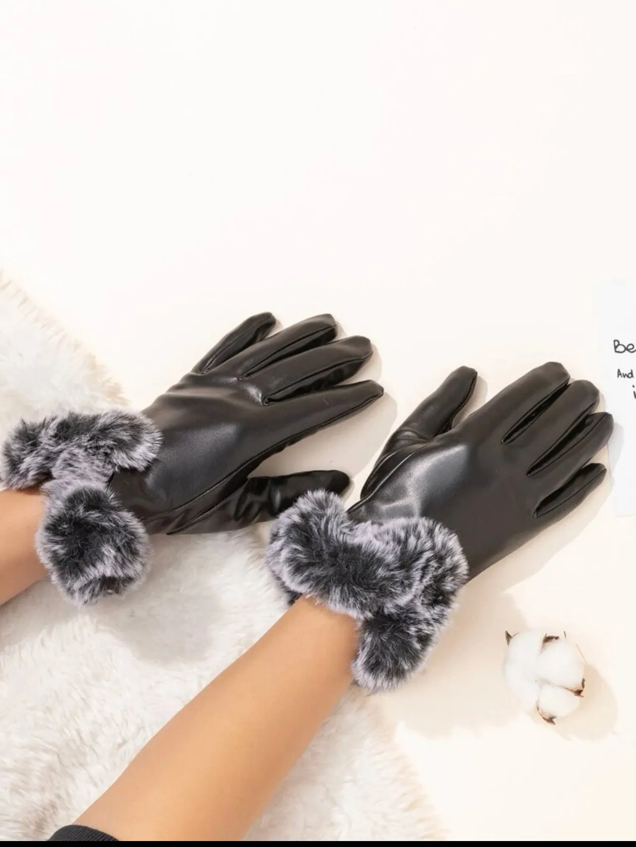 Teddy Lined Gloves