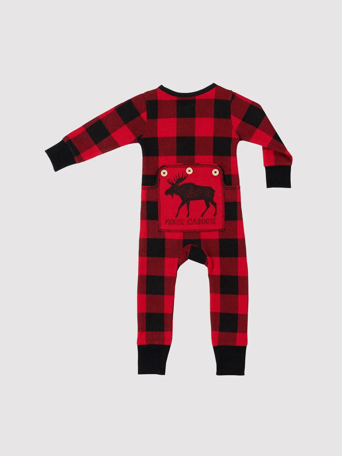 Thermal Buffalo Plaid Infant Onesie