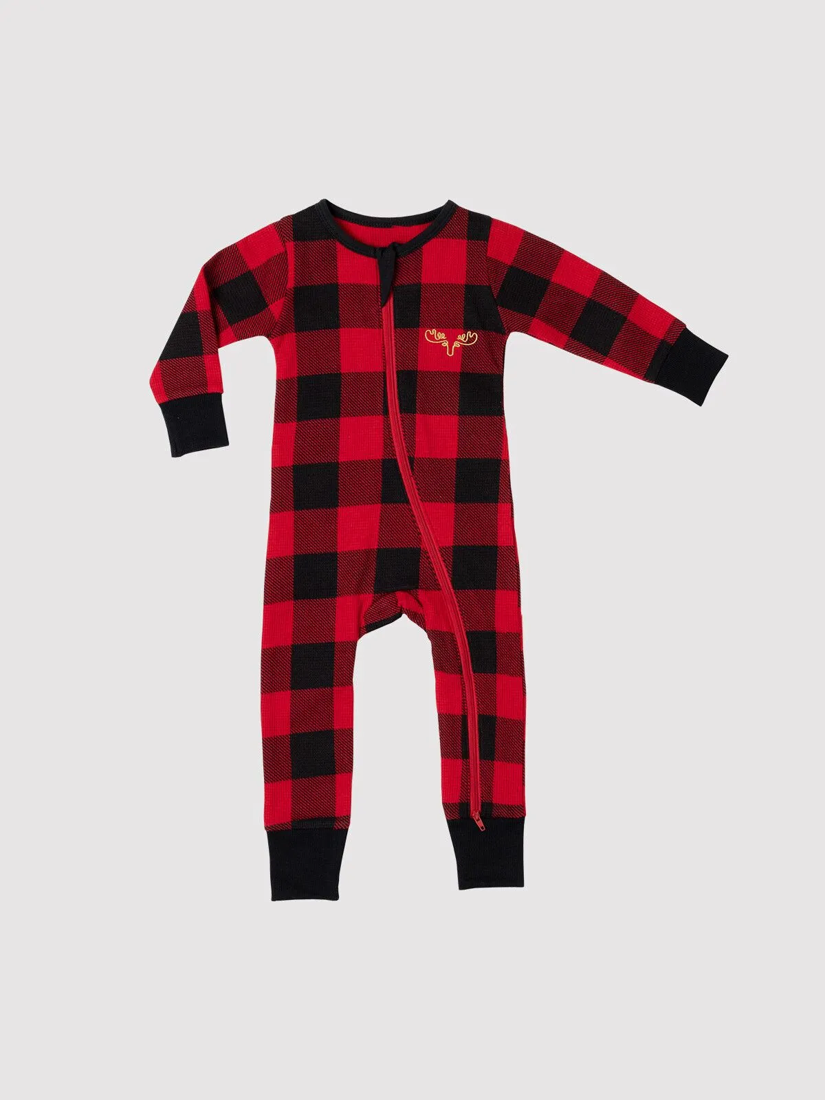 Thermal Buffalo Plaid Infant Onesie