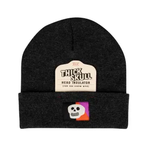 Thick Skull Beanie Hat - Adult