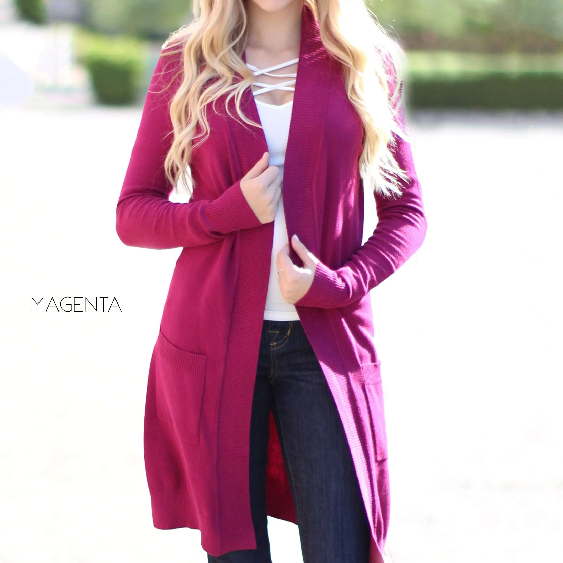 Ultra Soft Long Cardigan