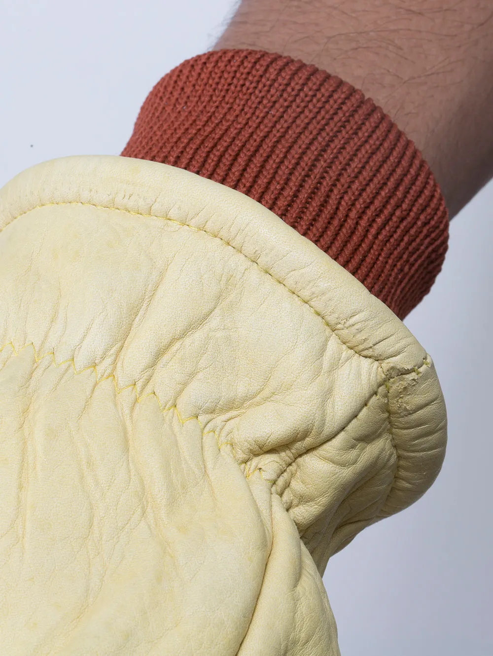 Yellow Freezer Gloves