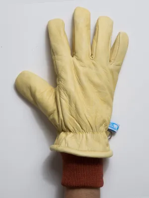 Yellow Freezer Gloves